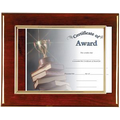 Piano Finish Rosewood Certificate Holder 5"x7"